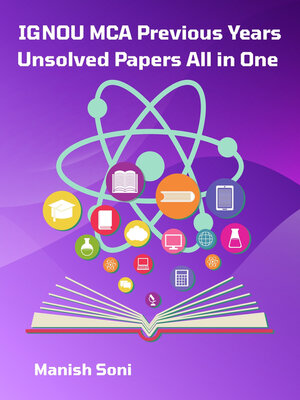cover image of IGNOU MCA Previous Years Unsolved Papers All in One